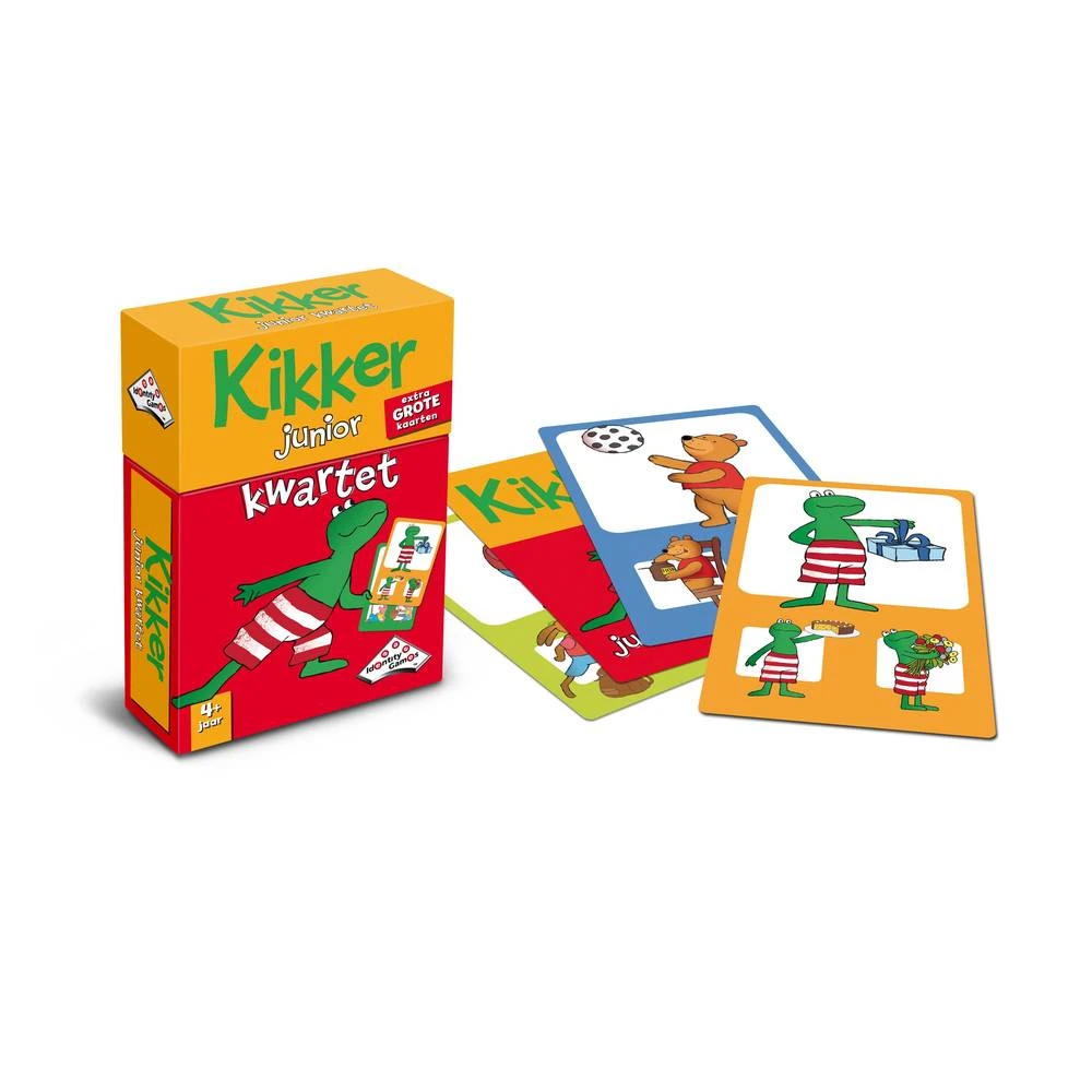 Identity Games Kikker Junior Kwartet 3 Identity Games Kikker Junior Kwartet