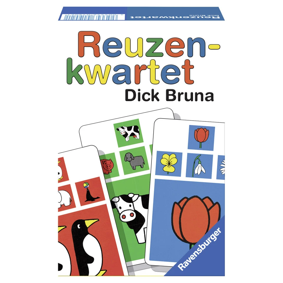 Ravensburger Dick Bruna Reuzenkwartet 4 Ravensburger Dick Bruna Reuzenkwartet - Afbeelding 2