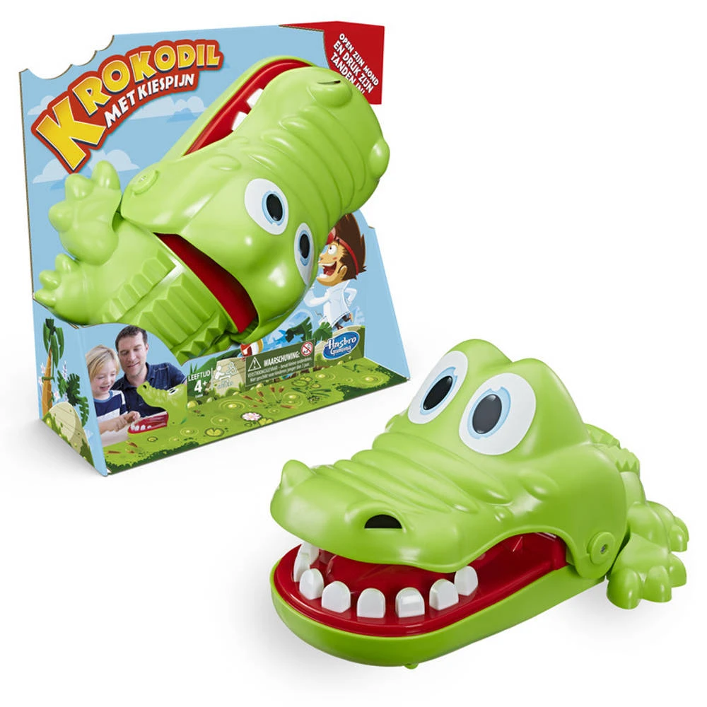 Hasbro Gaming Krokodil Met Kiespijn 3 Hasbro Gaming Krokodil Met Kiespijn