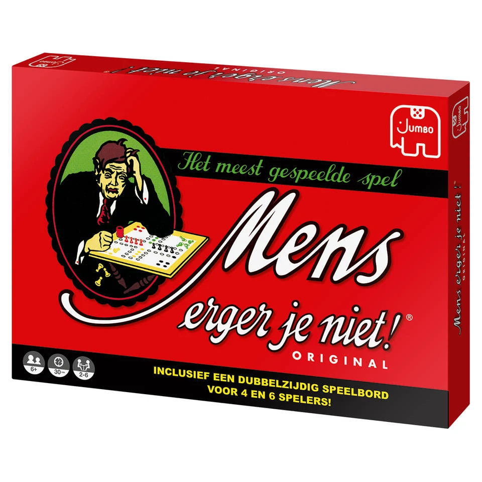 Jumbo Mens Erger Je Niet! 4 Jumbo Mens Erger Je Niet! - Afbeelding 2