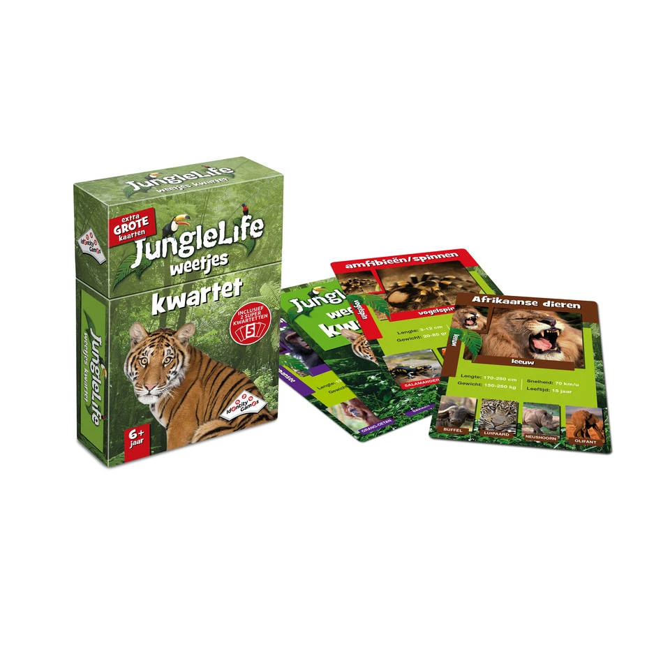 Identity Games JungleLife Weetjes Kwartet 3 Identity Games JungleLife Weetjes Kwartet