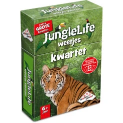 Identity Games JungleLife Weetjes Kwartet 5 Identity Games JungleLife Weetjes Kwartet -Spel Serie 1045263 f221396d