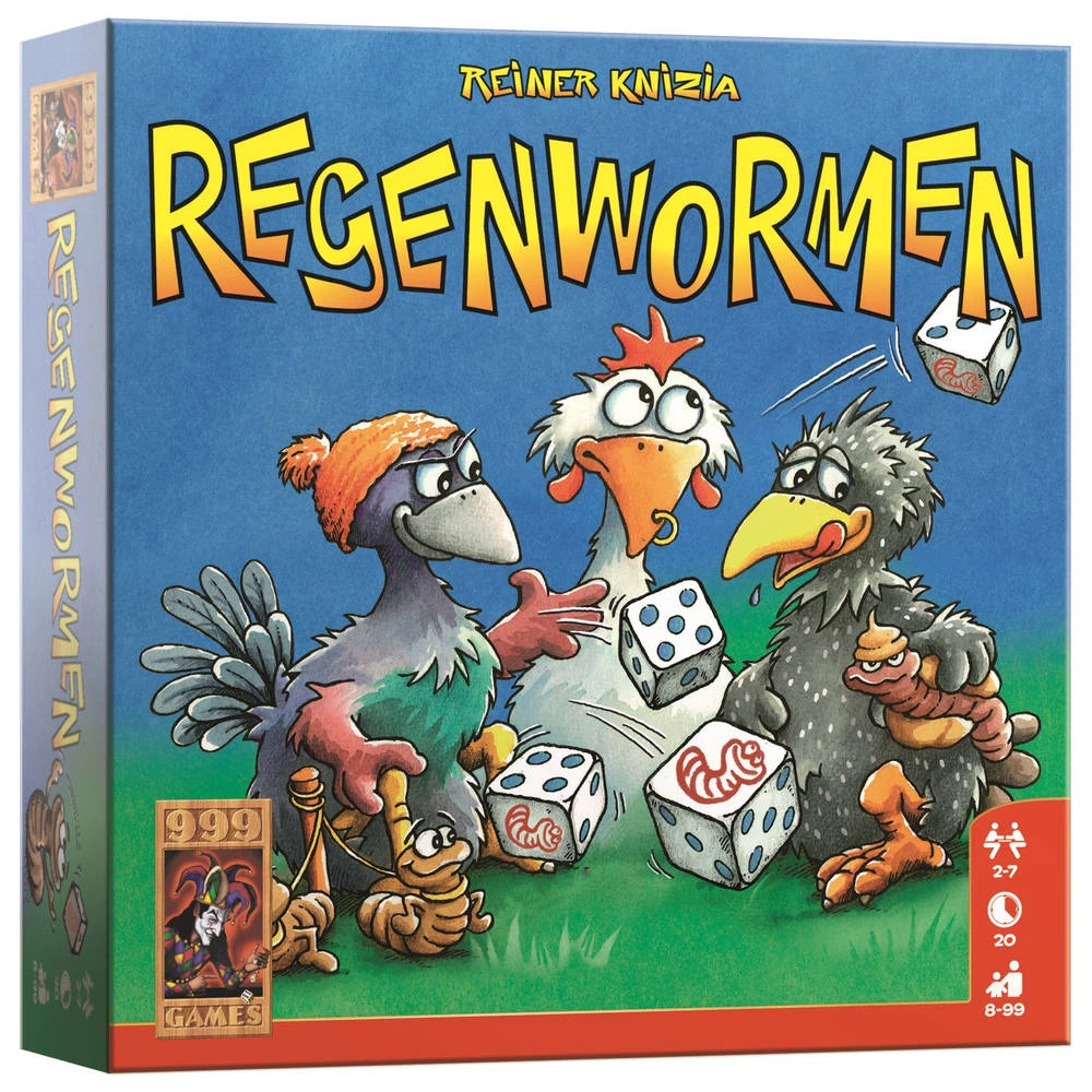 999 Games Regenwormen 4 999 Games Regenwormen - Afbeelding 2