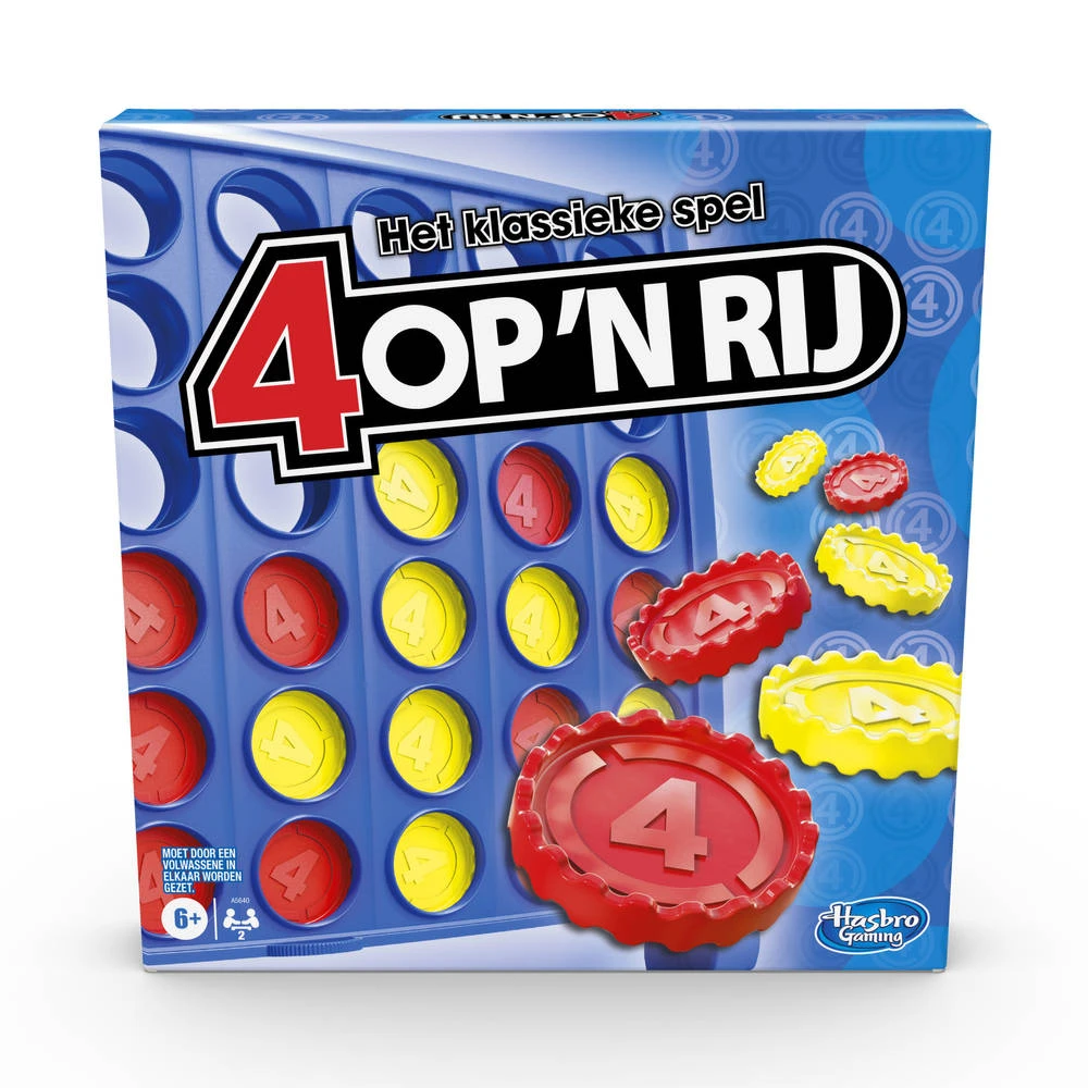 Hasbro Gaming Vier Op 'n Rij 4 Hasbro Gaming Vier Op 'n Rij - Afbeelding 2