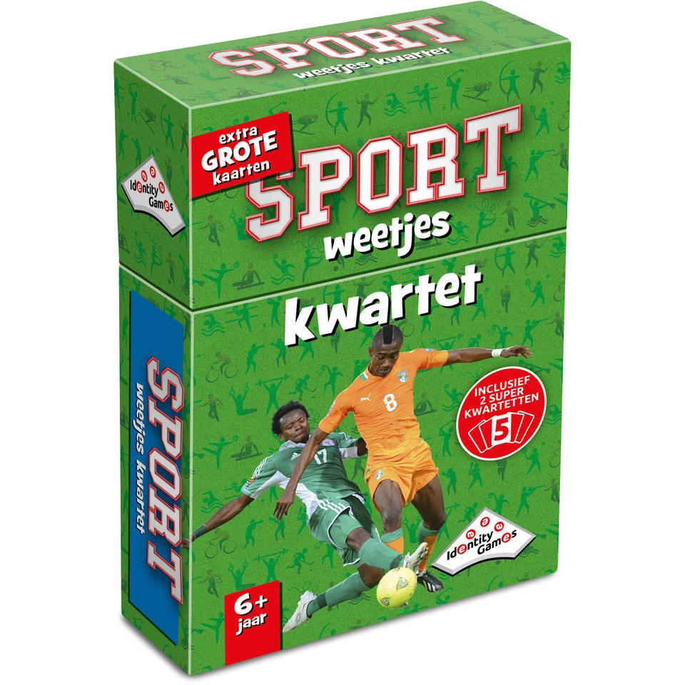 Identity Games Sport Weetjes Kwartet 4 Identity Games Sport Weetjes Kwartet - Afbeelding 2