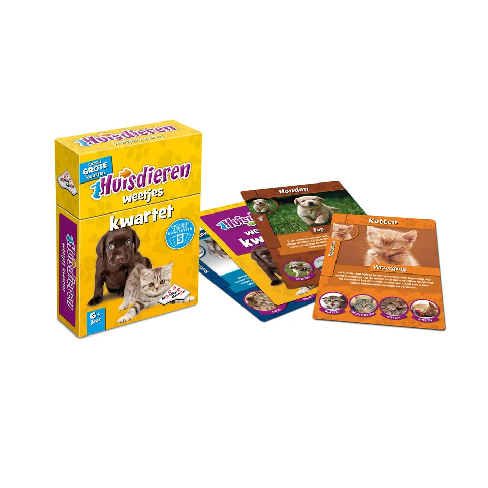 Identity Games Huisdieren Weetjes Kwartet 3 Identity Games Huisdieren Weetjes Kwartet