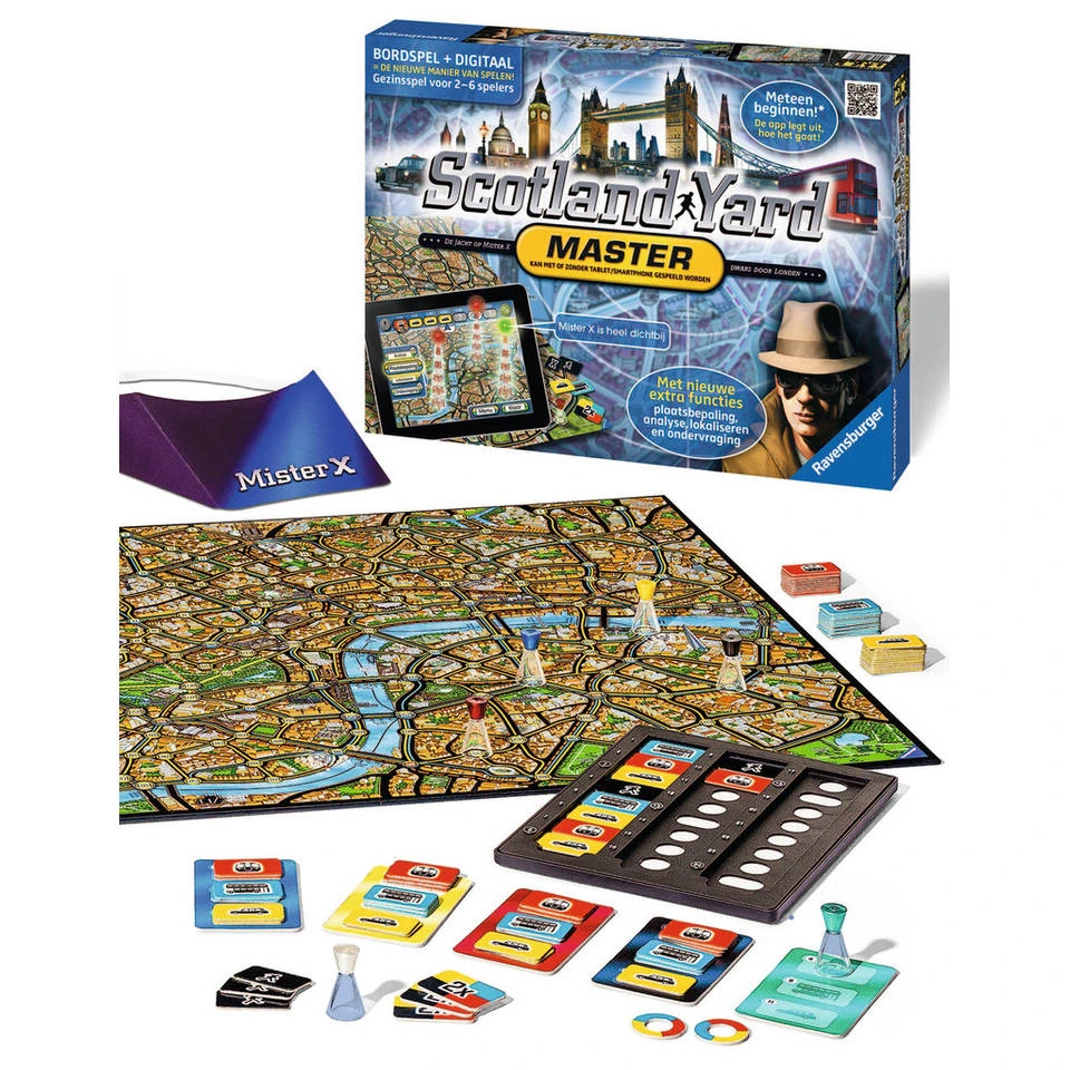 Ravensburger Scotland Yard Master Bordspel 3 Ravensburger Scotland Yard Master Bordspel