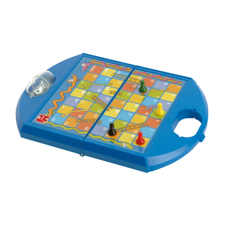 Jumbo Ganzenbord & Slangen En Ladders Reisspel 5 Jumbo Ganzenbord & Slangen En Ladders Reisspel - Afbeelding 3