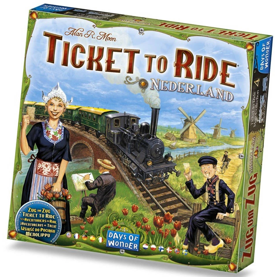 Days Of Wonder Ticket To Ride Nederland 3 Days Of Wonder Ticket To Ride Nederland