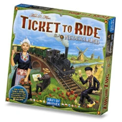 Days Of Wonder Ticket To Ride Nederland 9 Days Of Wonder Ticket To Ride Nederland -Spel Serie 1369647