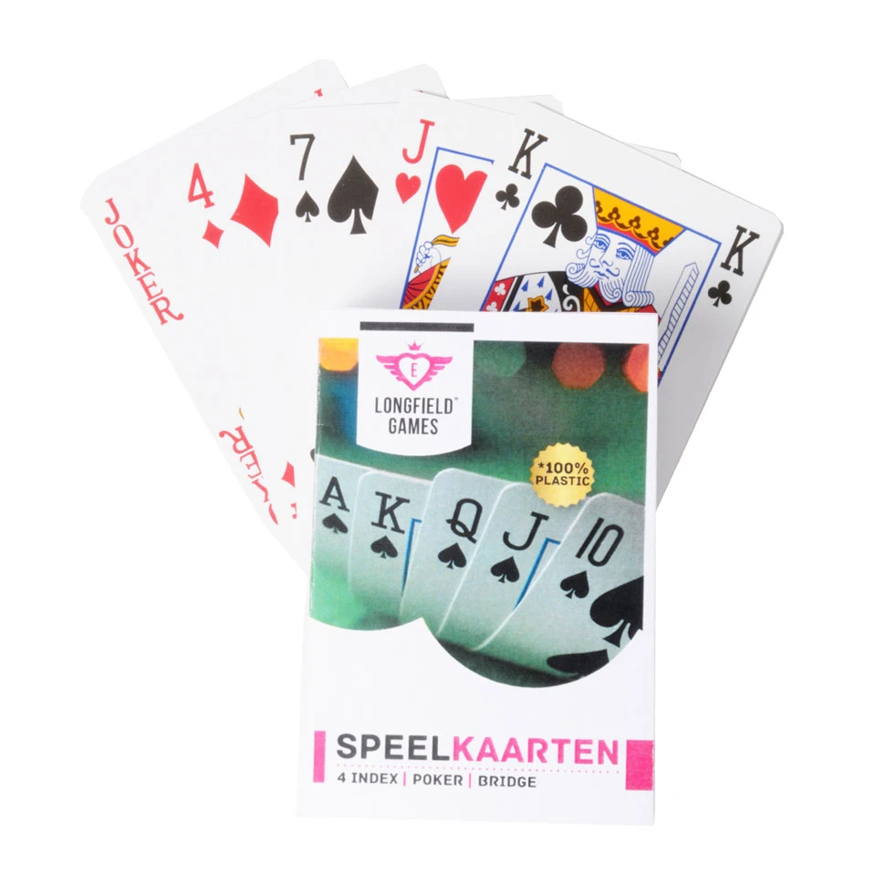 Longfield Games Speelkaarten Geplastificeerd 3 Longfield Games Speelkaarten Geplastificeerd