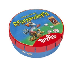999 Games Tiny Tins: Regenwormen -Spel Serie 1375661