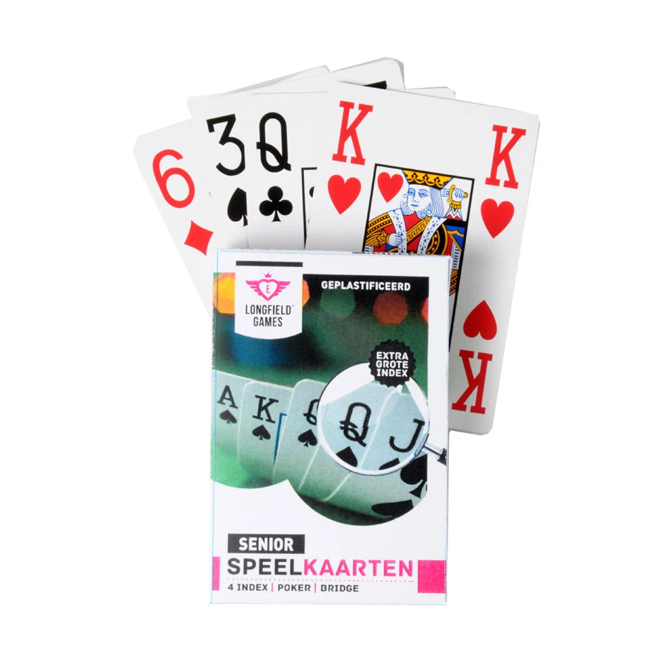 Longfield Senior Speelkaarten 3 Longfield Senior Speelkaarten