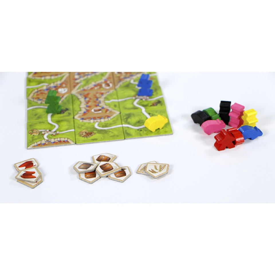 999 Games Carcassonne Kooplieden & Bouwmeesters 5 999 Games Carcassonne Kooplieden & Bouwmeesters - Afbeelding 3