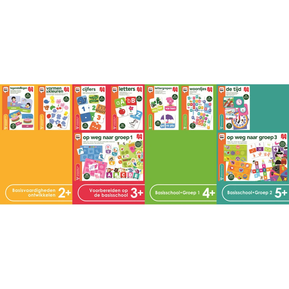 Jumbo Ik Leer Vormen & Kleuren 6 Leerzame Spelletjes 7 Jumbo Ik Leer Vormen & Kleuren 6 Leerzame Spelletjes - Afbeelding 5