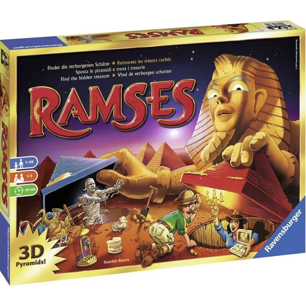 Ravensburger Ramses Bordspel 4 Ravensburger Ramses Bordspel - Afbeelding 2