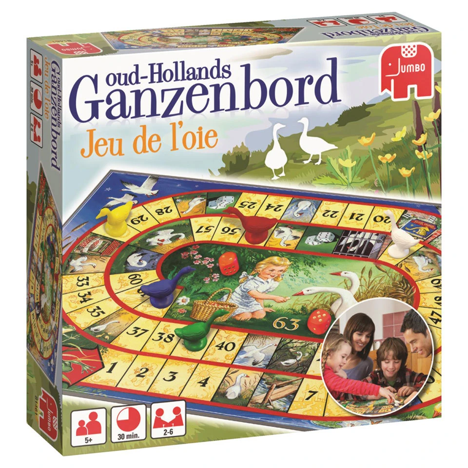 Jumbo Oud-Hollands Ganzenbord 3 Jumbo Oud-Hollands Ganzenbord