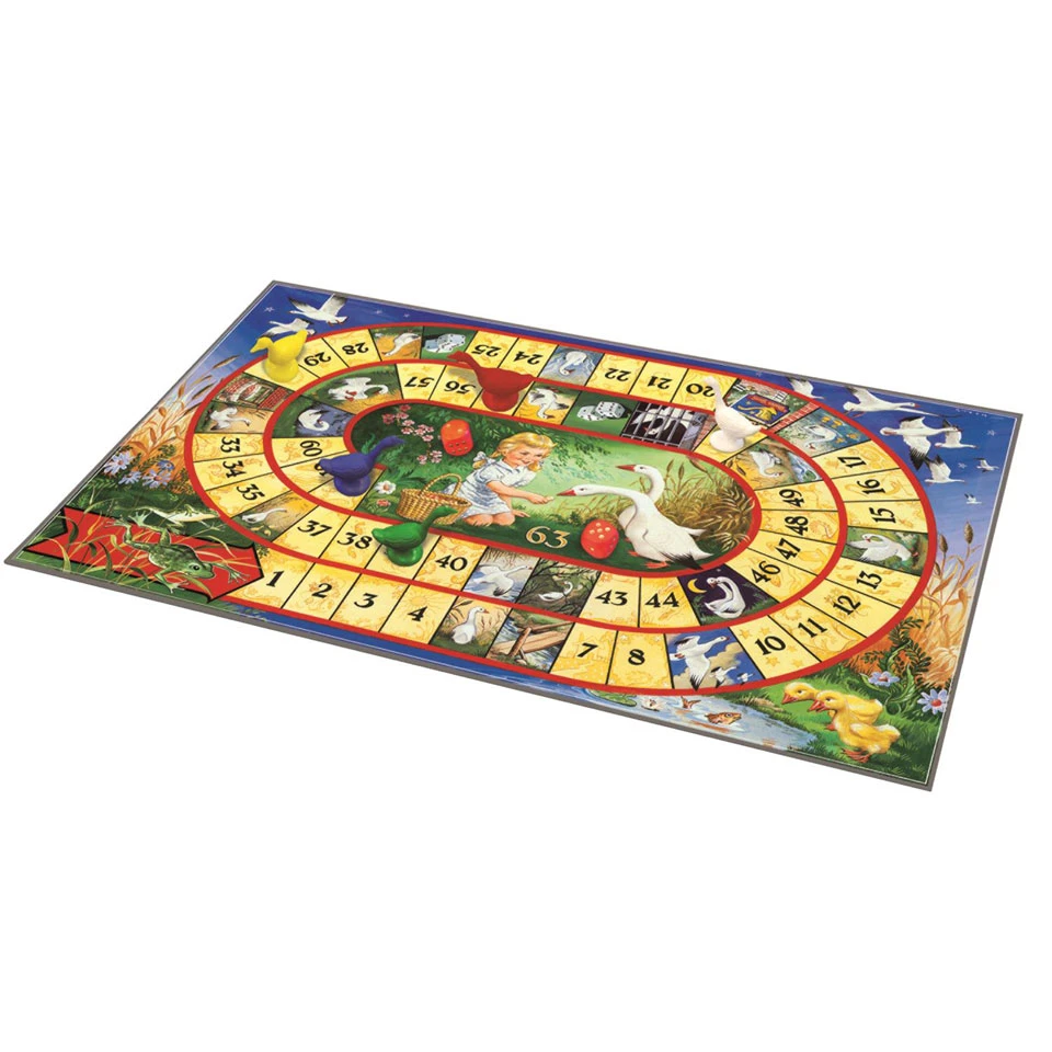 Jumbo Oud-Hollands Ganzenbord 4 Jumbo Oud-Hollands Ganzenbord - Afbeelding 2