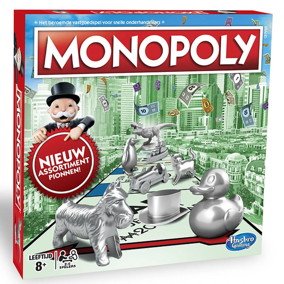 Hasbro Gaming Monopoly Classic 4 Hasbro Gaming Monopoly Classic - Afbeelding 2