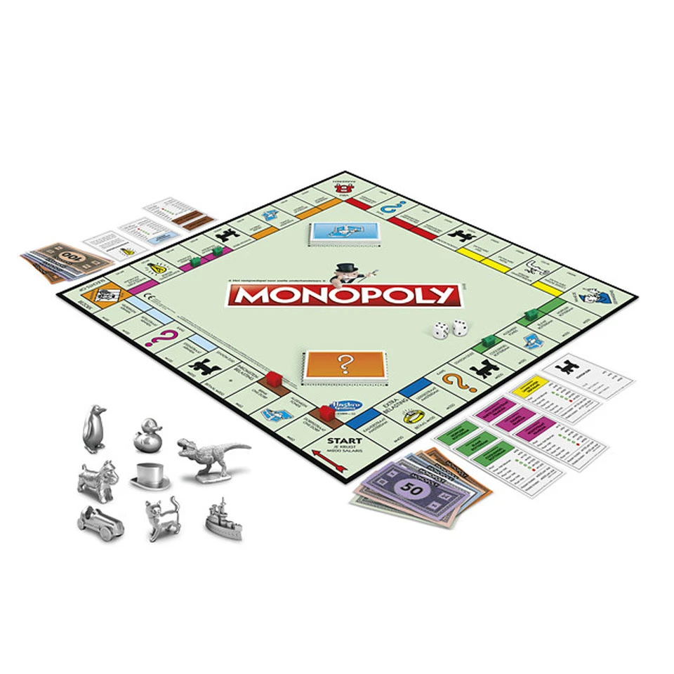 Hasbro Gaming Monopoly Classic 5 Hasbro Gaming Monopoly Classic - Afbeelding 3