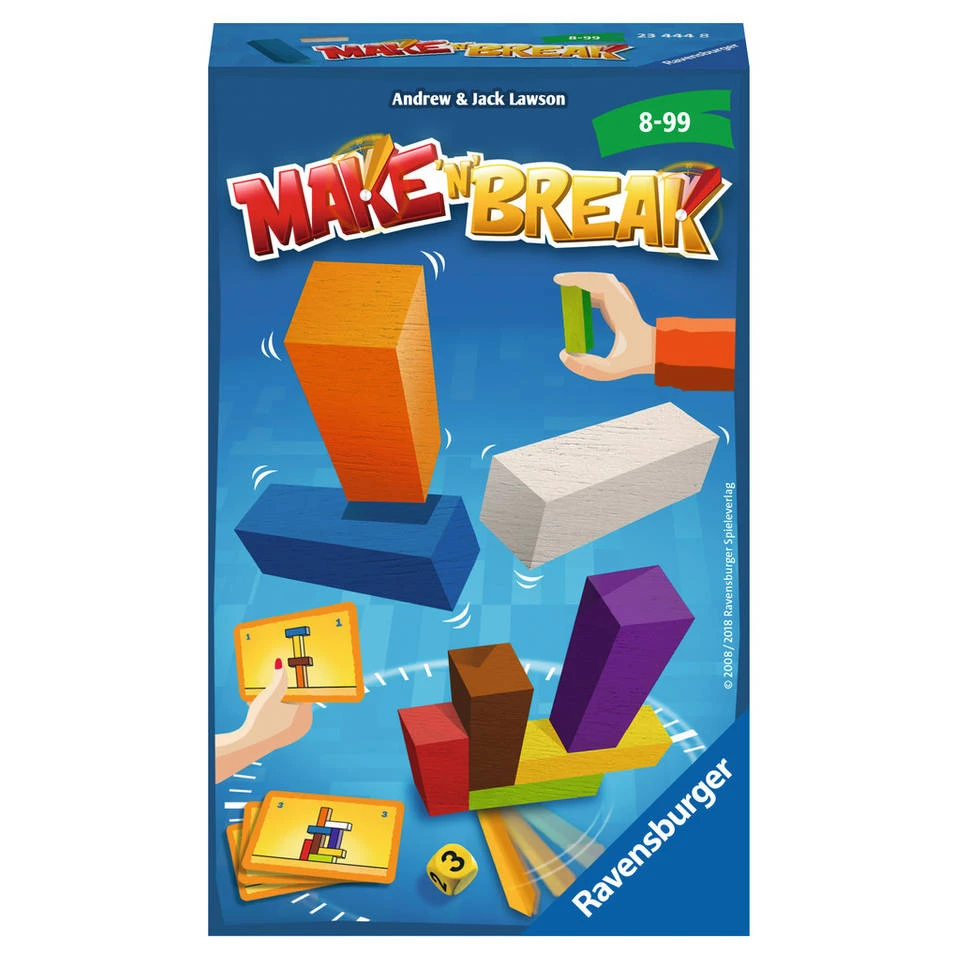 Ravensburger Make 'n Break Pocketspel 4 Ravensburger Make 'n Break Pocketspel - Afbeelding 2