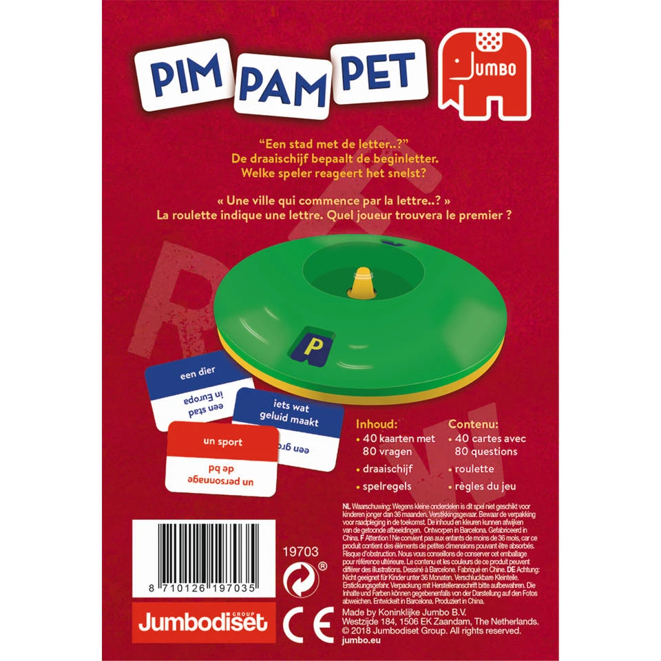 Jumbo Pim Pam Pet Original 5 Jumbo Pim Pam Pet Original - Afbeelding 3