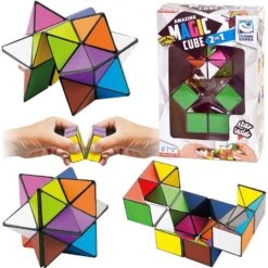 Magic Cube 2-in-1 Breinbreker 7 Magic Cube 2-in-1 Breinbreker -Spel Serie 1800180 003