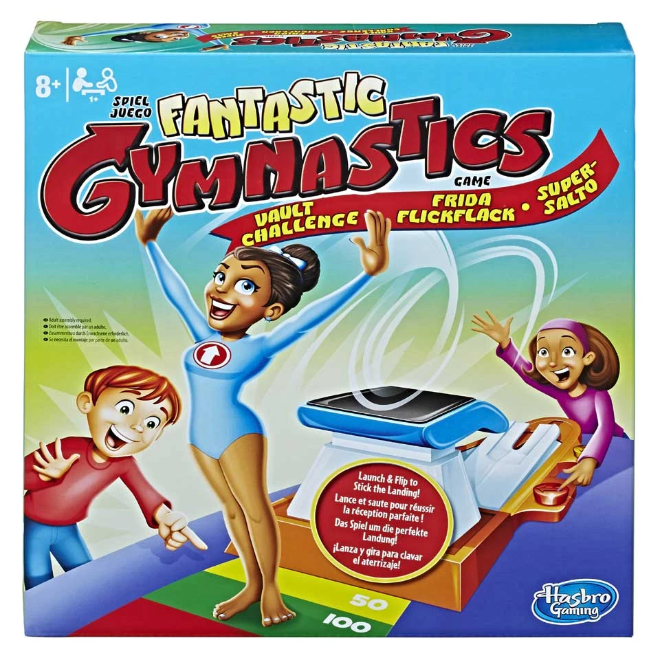 Hasbro Gaming Fantastic Gymnastic Vault Challenge 3 Hasbro Gaming Fantastic Gymnastic Vault Challenge