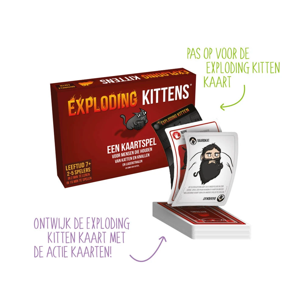 ASMODEE Exploding Kittens 6 ASMODEE Exploding Kittens - Afbeelding 4