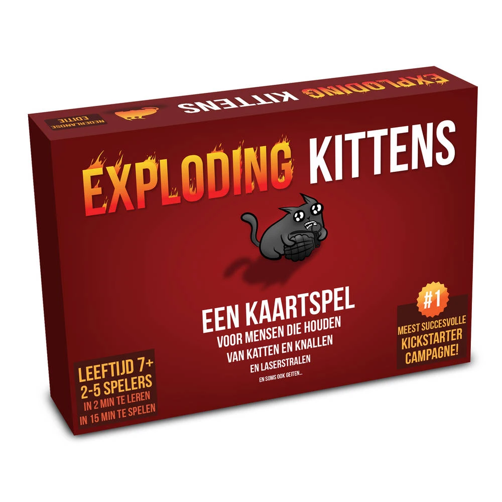 ASMODEE Exploding Kittens 4 ASMODEE Exploding Kittens - Afbeelding 2