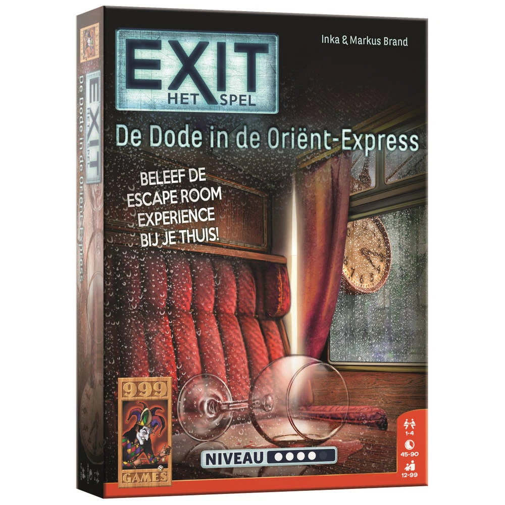 999 Games EXIT De Dode In De Oriënt Express 4 999 Games EXIT De Dode In De Oriënt Express - Afbeelding 2
