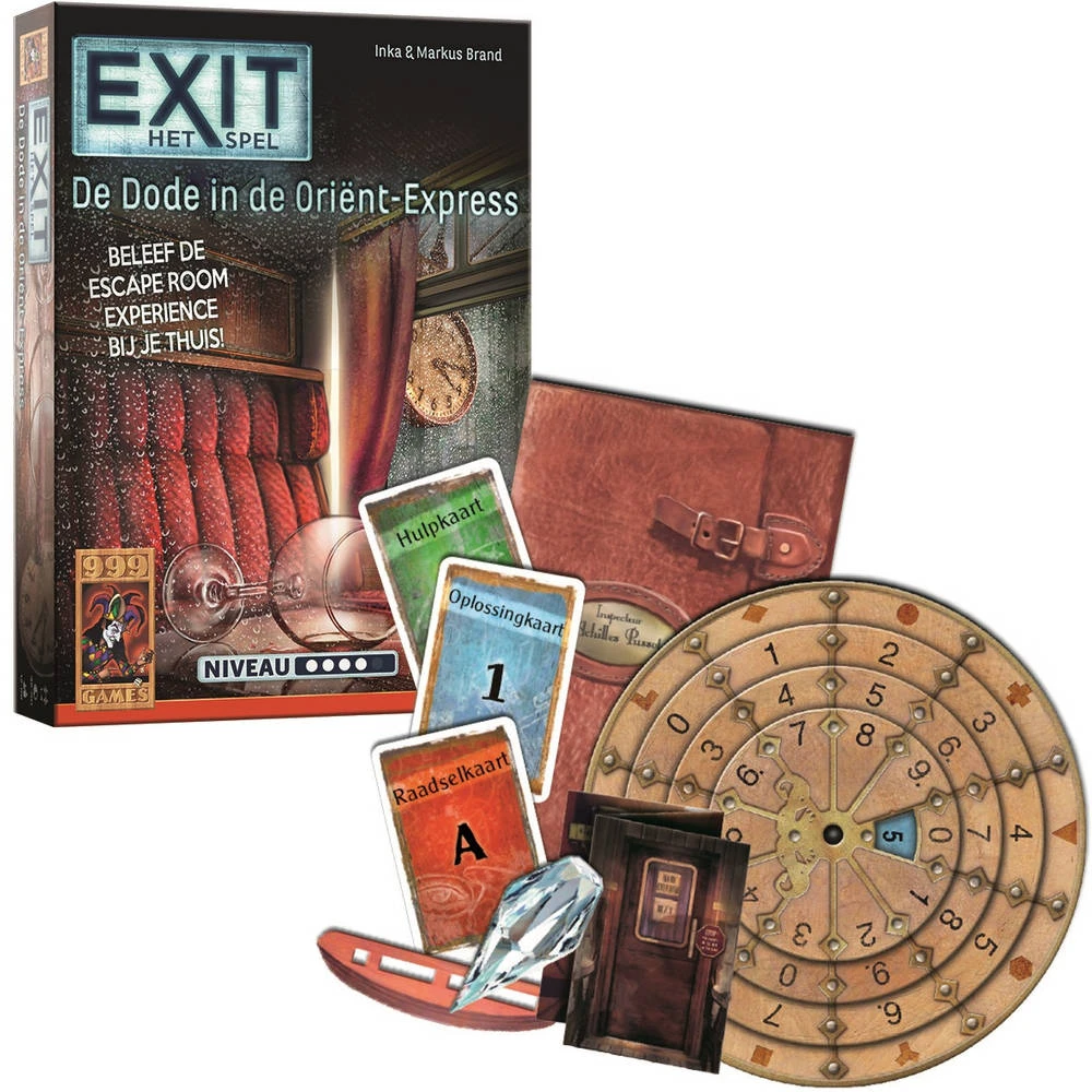 999 Games EXIT De Dode In De Oriënt Express 3 999 Games EXIT De Dode In De Oriënt Express