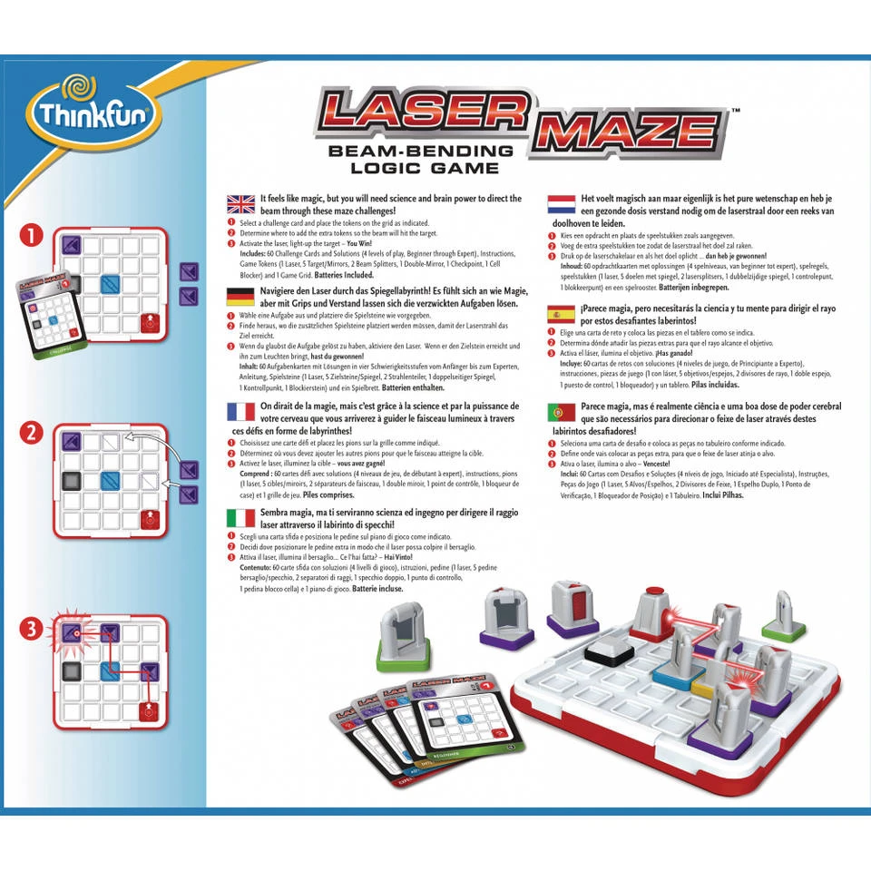 Ravensburger ThinkFun Laser Maze 5 Ravensburger ThinkFun Laser Maze - Afbeelding 3