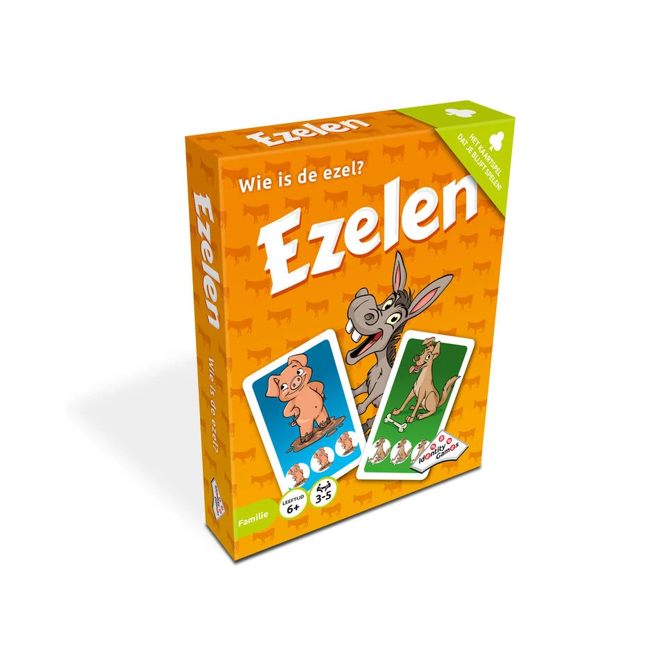 Identity Games Ezelen: Wie Is De Ezel? Kaartspel 4 Identity Games Ezelen: Wie Is De Ezel? Kaartspel - Afbeelding 2