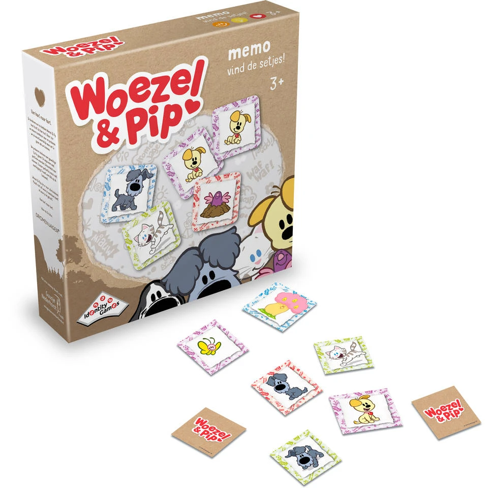 Identity Games Woezel & Pip Memo 3 Identity Games Woezel & Pip Memo