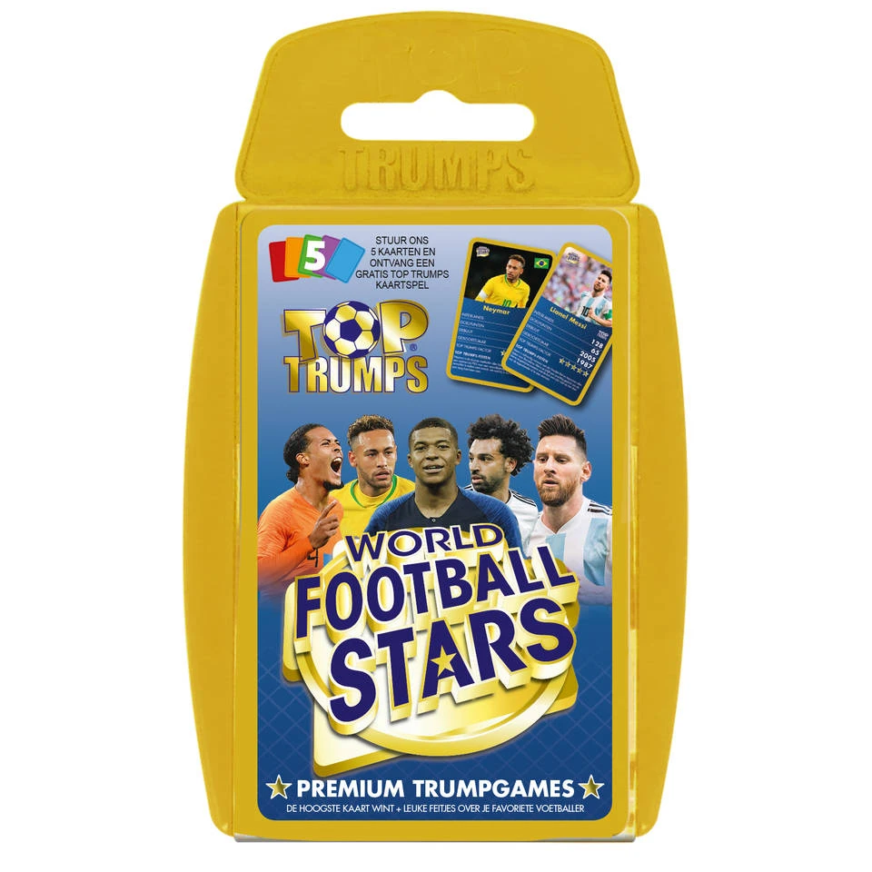 Identity Games Top Trumps Wereld Voetbalsterren Editie 4 Identity Games Top Trumps Wereld Voetbalsterren Editie - Afbeelding 2