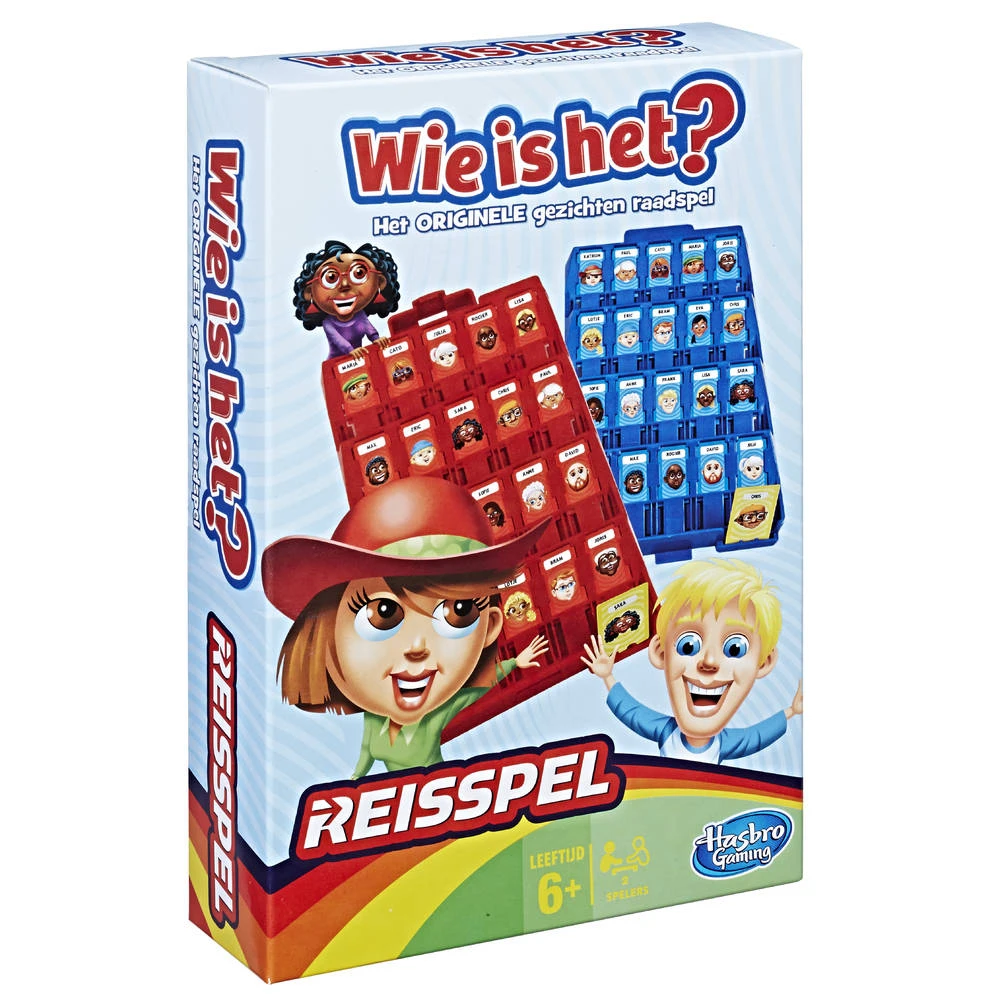 Hasbro Gaming Wie Is Het? Reisspel 3 Hasbro Gaming Wie Is Het? Reisspel
