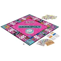 Hasbro Gaming Monopoly L.O.L. Surprise! Editie -Spel Serie 1977855 48756e7f