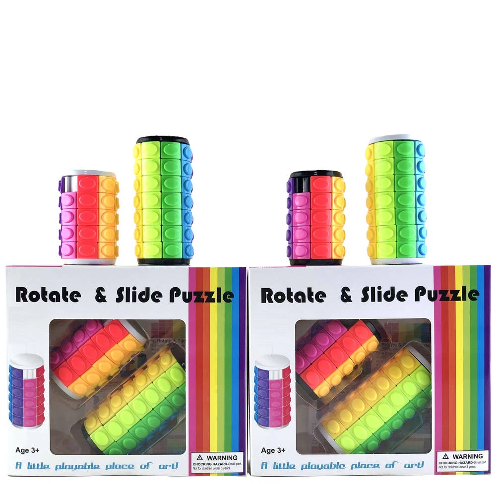 No Brand Draai- En Schuifpuzzel Duopack 3 No Brand Draai- En Schuifpuzzel Duopack