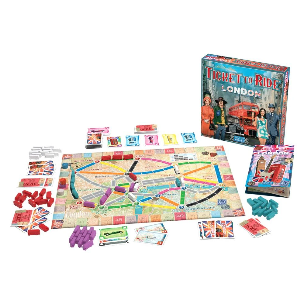 Days Of Wonder Ticket To Ride London 4 Days Of Wonder Ticket To Ride London - Afbeelding 2