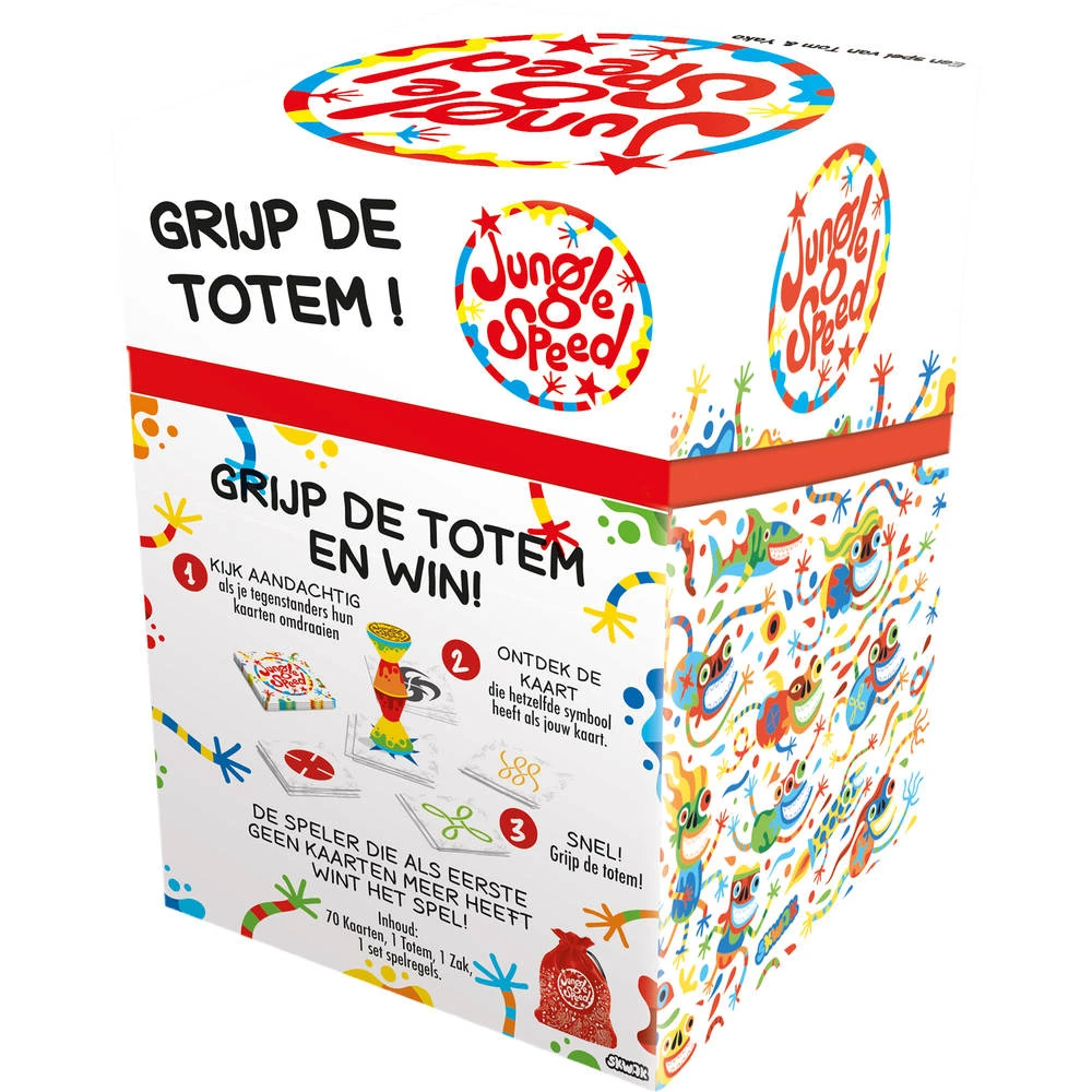 ASMODEE Jungle Speed Skwak Edition Kaartspel 6 ASMODEE Jungle Speed Skwak Edition Kaartspel - Afbeelding 4