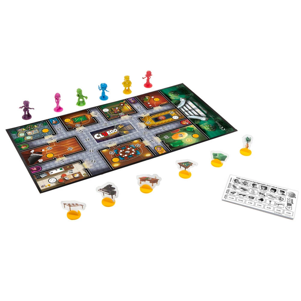 Hasbro Gaming Cluedo Junior 5 Hasbro Gaming Cluedo Junior - Afbeelding 3