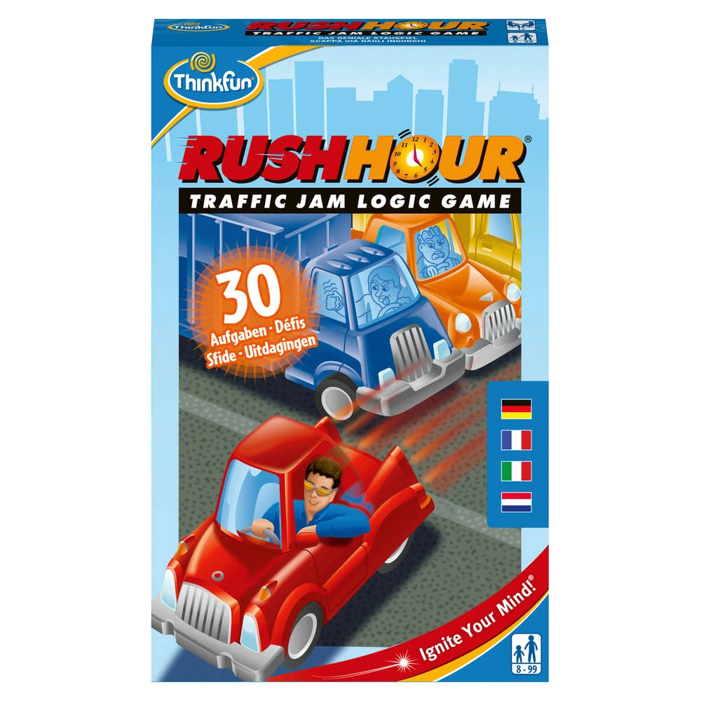 Ravensburger Rush Hour Pocketspel 4 Ravensburger Rush Hour Pocketspel - Afbeelding 2