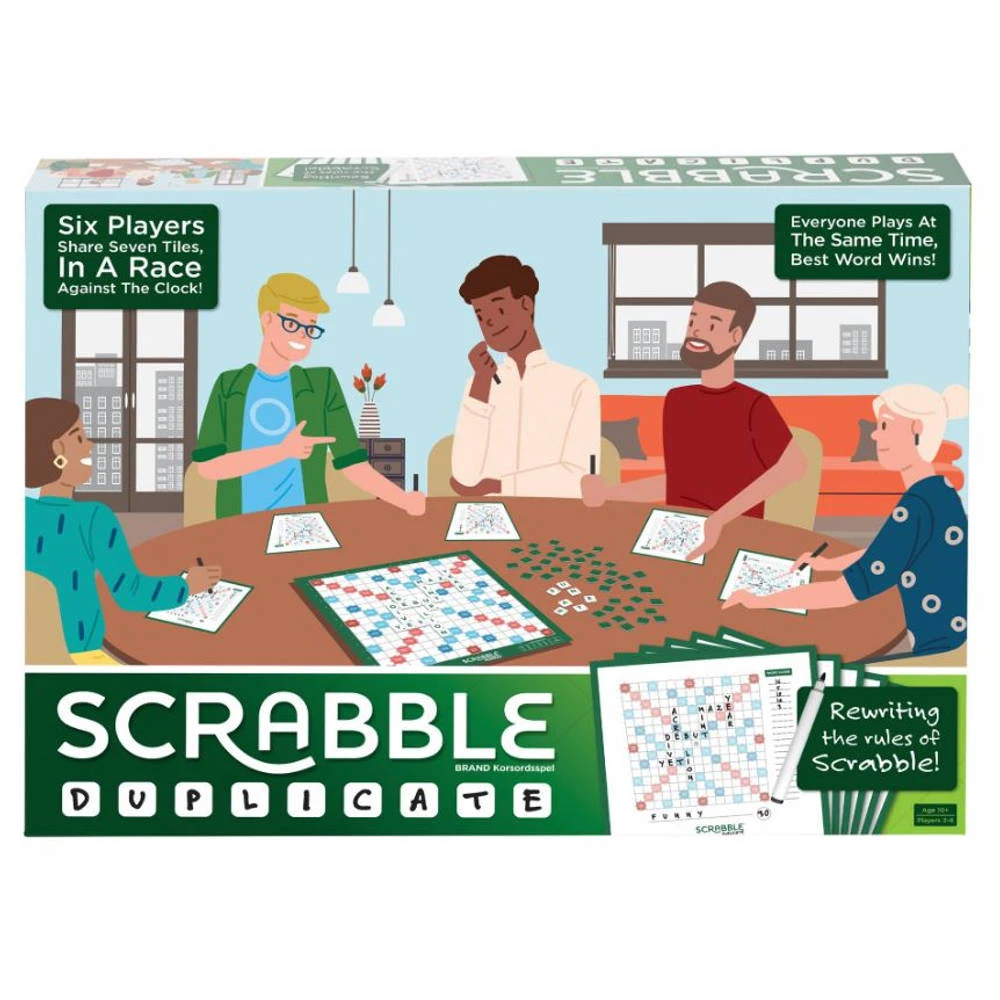 Mattel Games Scrabble Duplicate 3 Mattel Games Scrabble Duplicate