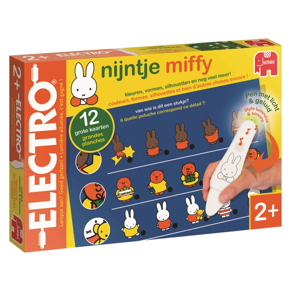 Jumbo Electro Nijntje Pen Met Licht En Geluid 4 Jumbo Electro Nijntje Pen Met Licht En Geluid - Afbeelding 2