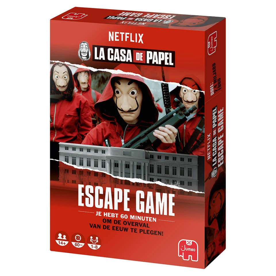Jumbo La Casa De Papel Ontsnap Spel 4 Jumbo La Casa De Papel Ontsnap Spel - Afbeelding 2