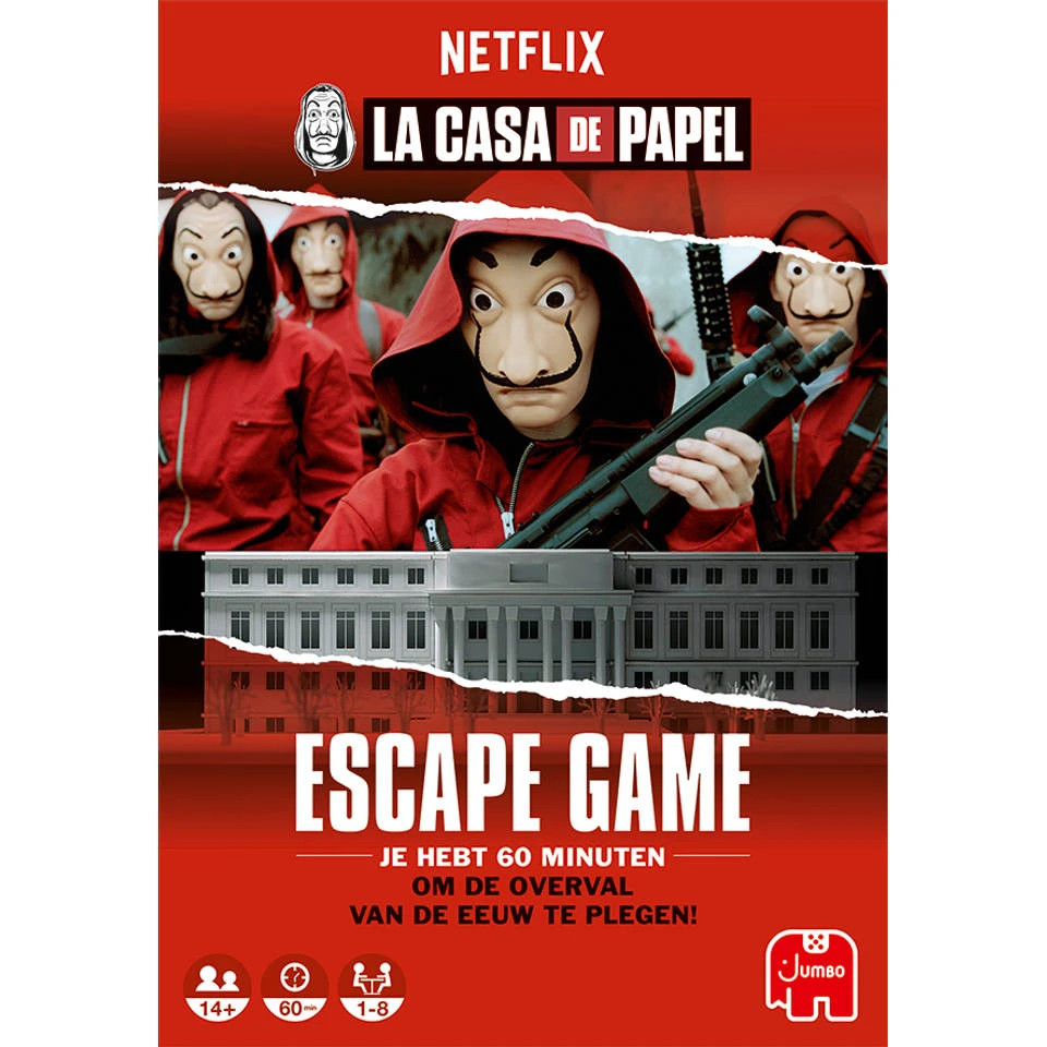 Jumbo La Casa De Papel Ontsnap Spel 5 Jumbo La Casa De Papel Ontsnap Spel - Afbeelding 3