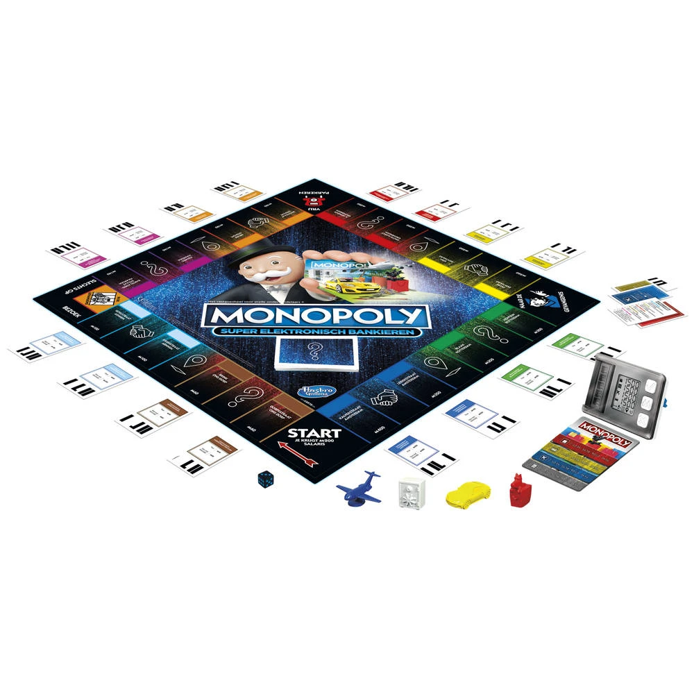 Hasbro Gaming Monopoly Super Elektronisch Bankieren 5 Hasbro Gaming Monopoly Super Elektronisch Bankieren - Afbeelding 3