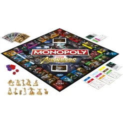 Hasbro Gaming Monopoly Marvel Avengers -Spel Serie 1984615 8bf63b16