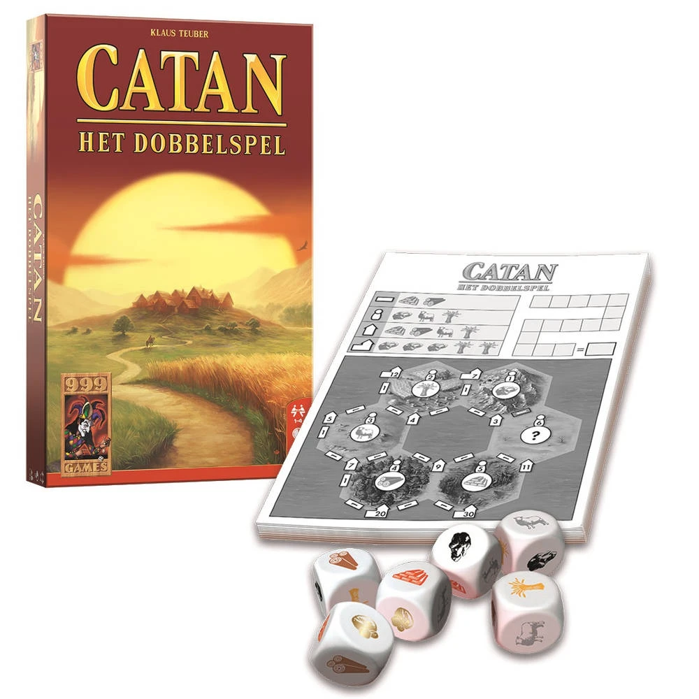 999 Games Catan: Het Dobbelspel 3 999 Games Catan: Het Dobbelspel
